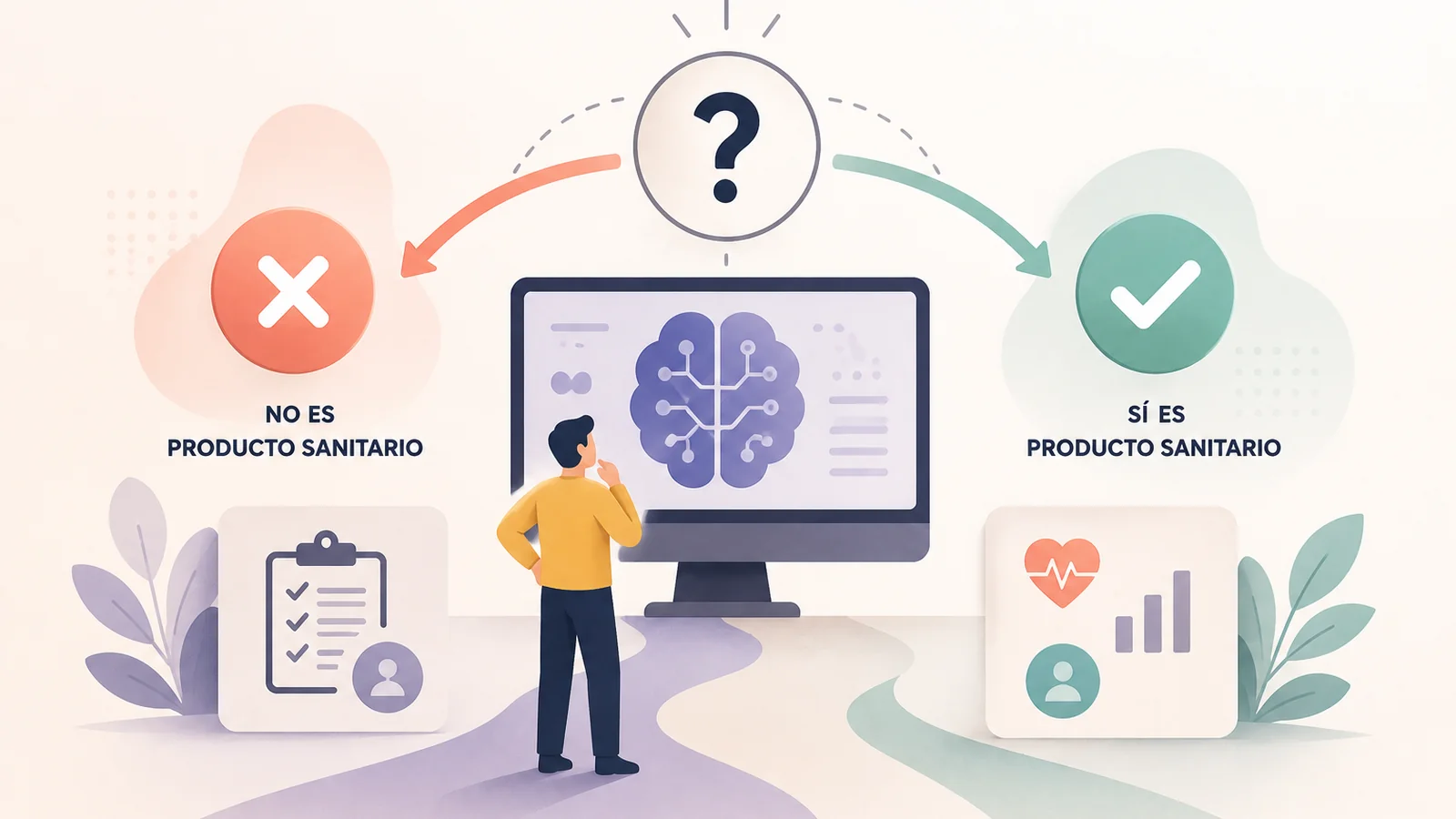 ¿Un software con Inteligencia Artificial (IA) siempre es un producto sanitario?